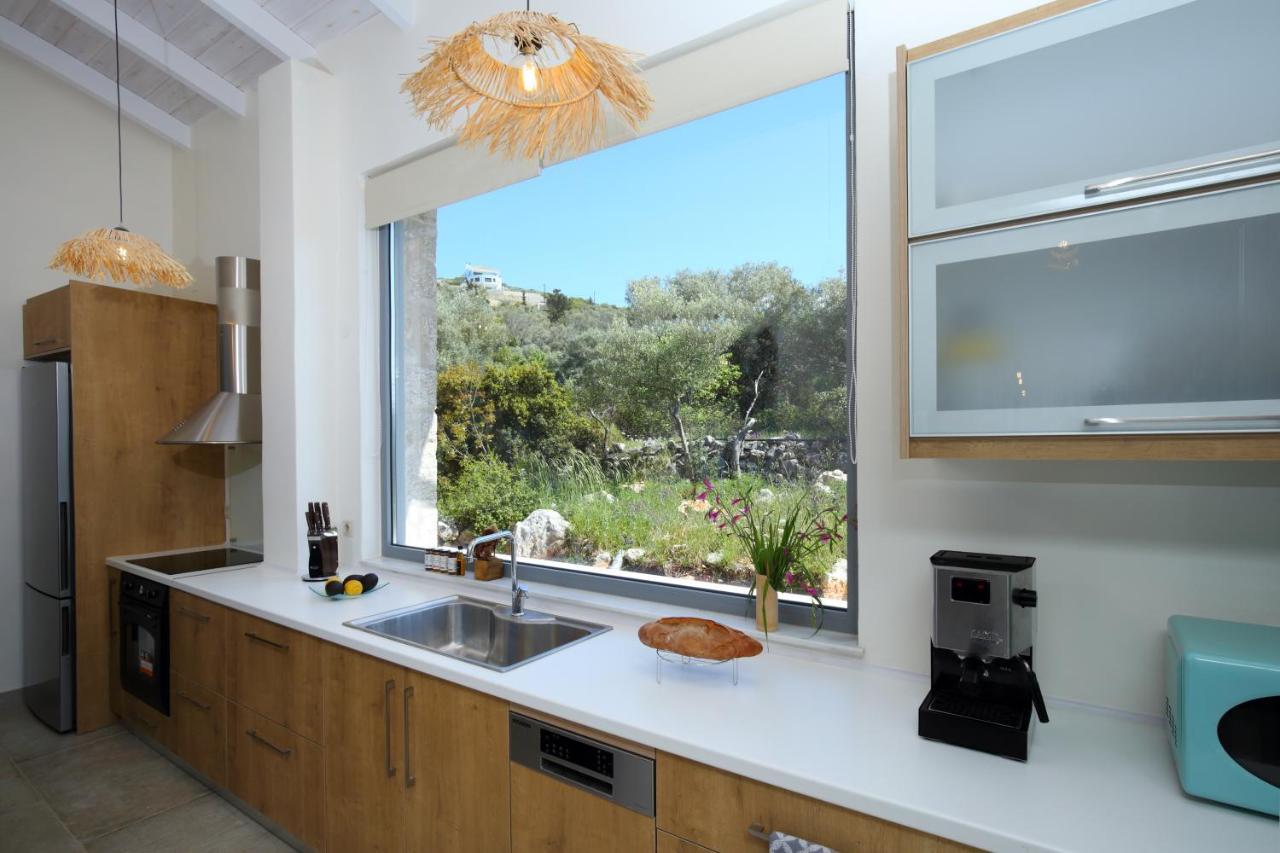Tsakmakis Villas Luxury- Panoramic Sea View - Lefkada Tsoukaládhes エクステリア 写真