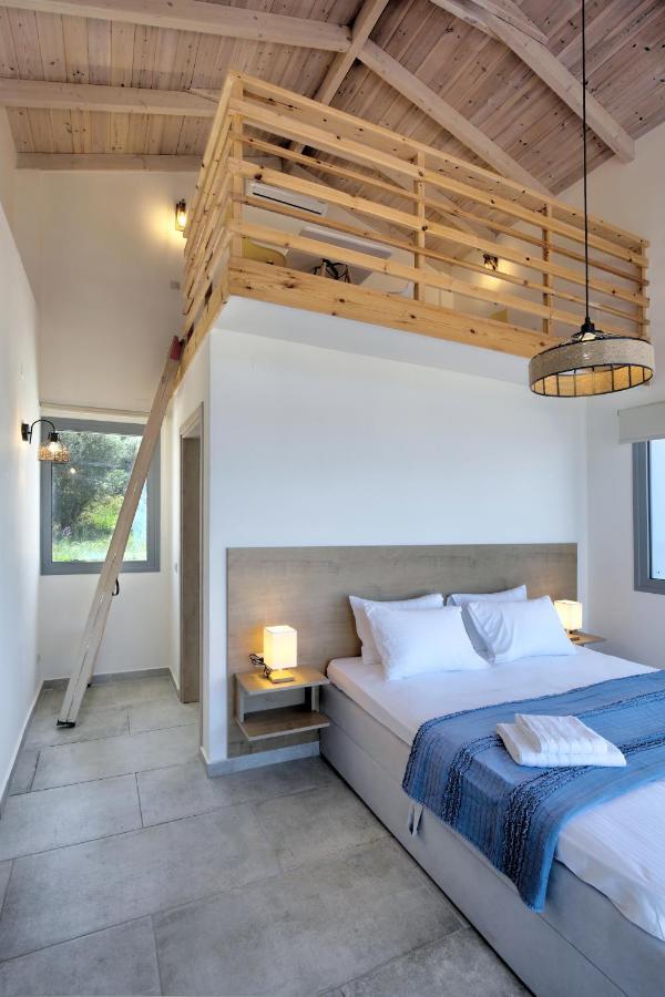Tsakmakis Villas Luxury- Panoramic Sea View - Lefkada Tsoukaládhes エクステリア 写真