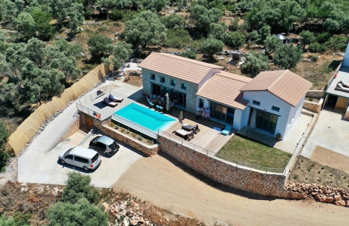 Tsakmakis Villas Luxury- Panoramic Sea View - Lefkada Tsoukaládhes エクステリア 写真